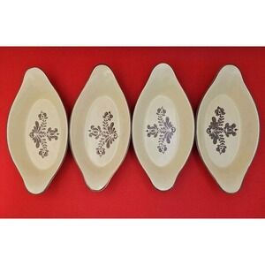 Vintage Pfaltzgraff Village 8 Ounce Au Gratin Side Dish #260 Set‎ Of 4